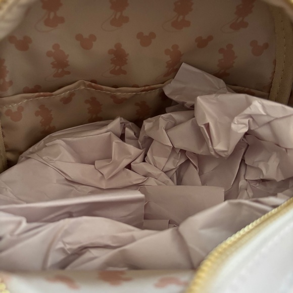 Loungefly Mickey Woven Backpack - Picture 3 of 3